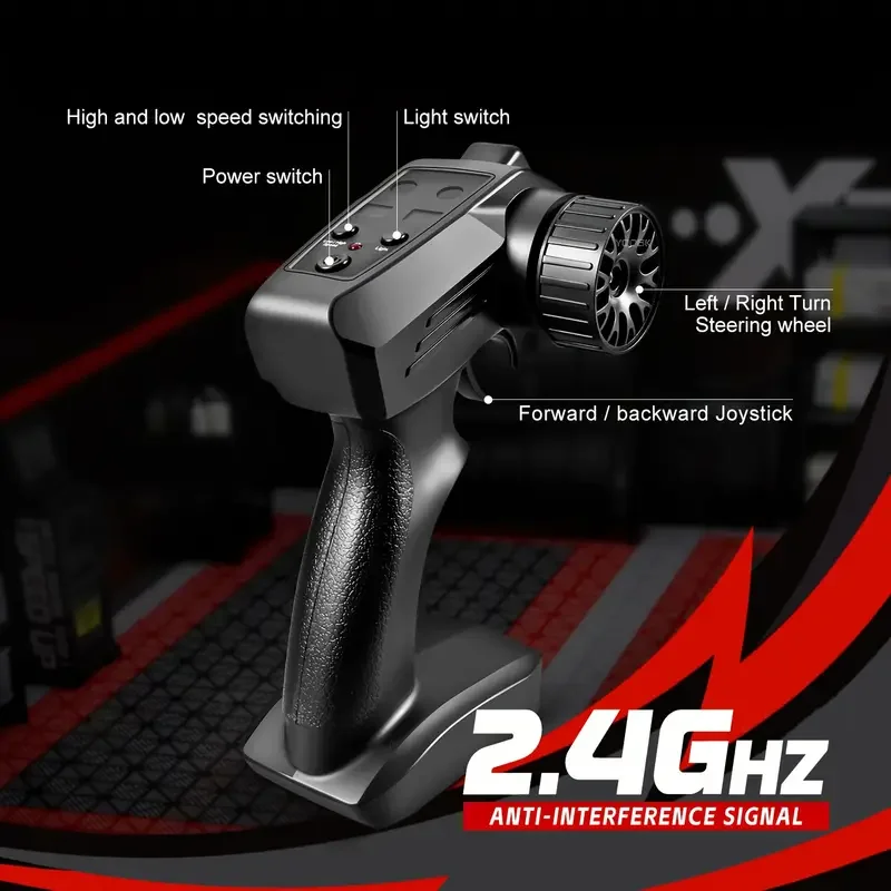 سيارة دريفت جديدة رباعية الدفع RC بمقياس 1:24 وسرع...