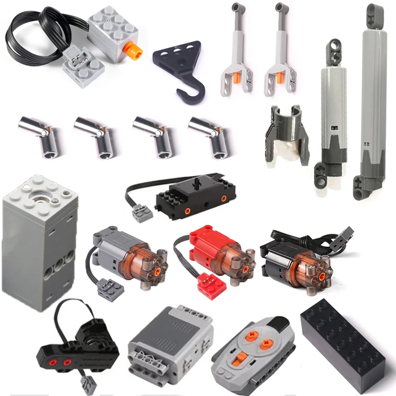 Moc 61927 92693 Push Rod Car Train Parts Giunto Universale 88002 Pf M Motor Servo Building Blocks Compatibile Con Lego Bricks Toys