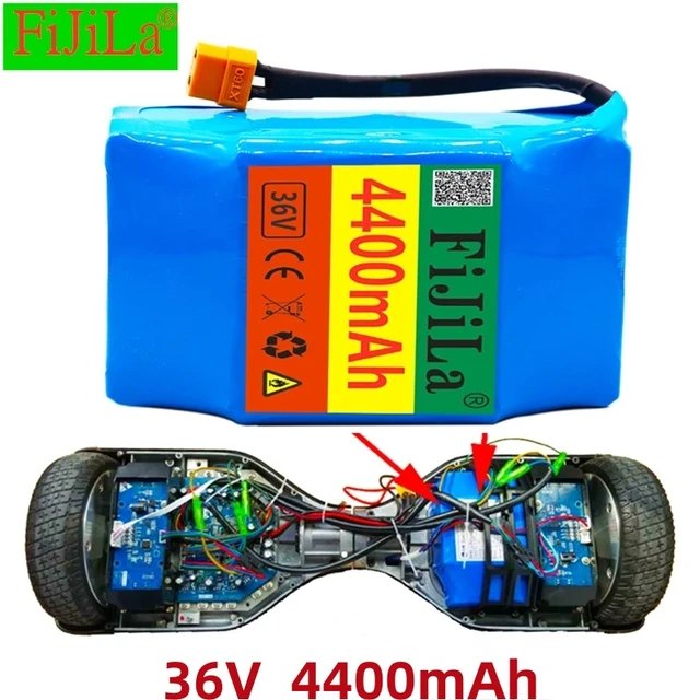 Bateria De Hoverboard 6,5 Skate Elétrico 36v 4400 Mah - Battery Packs -  AliExpress