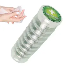 Compressed Face Towels 10Pcs Push-Style Mini Compressed Towel Portable Mini Compressed Coin Tissue For Travel Sports Beauty