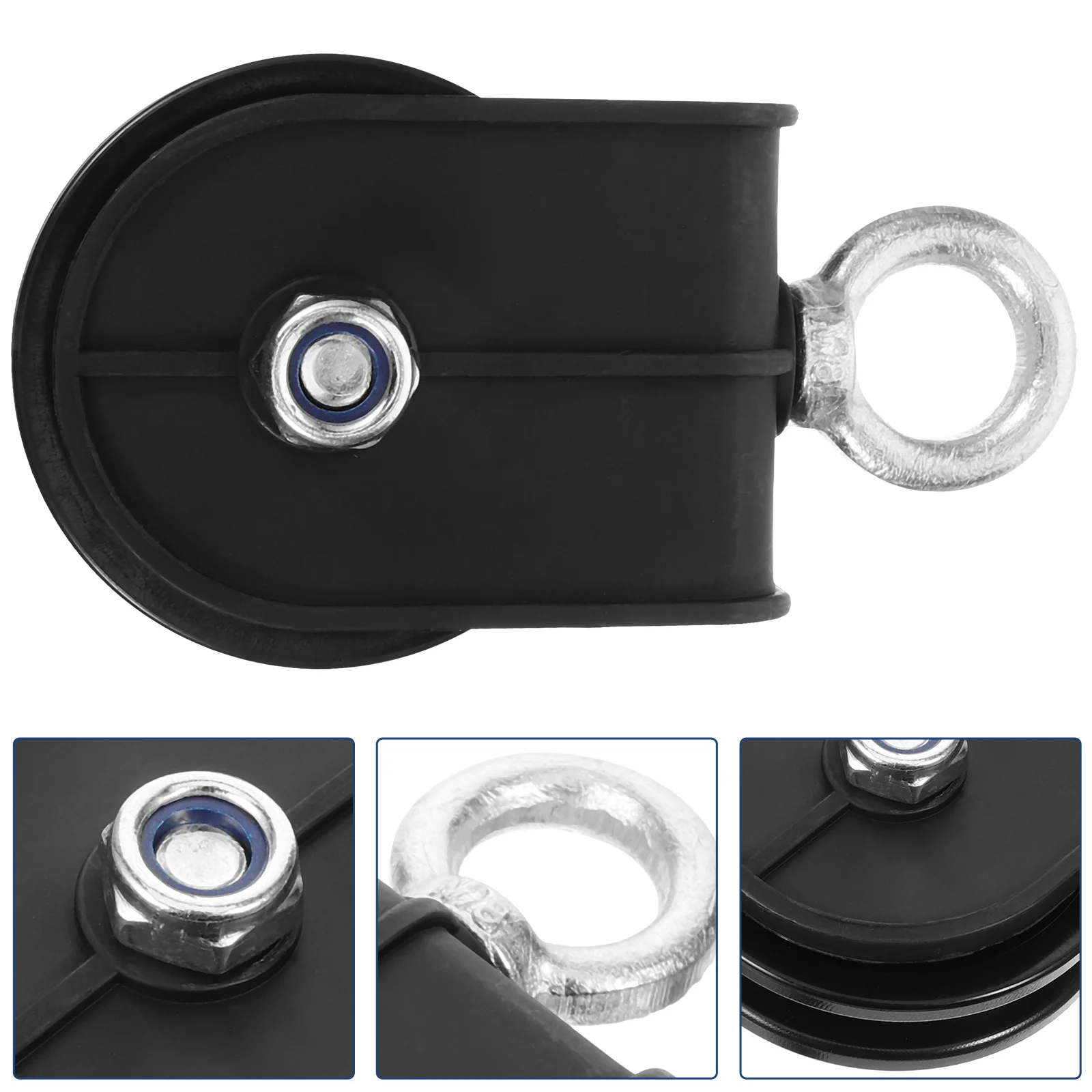 

Fitness Pulley Pulley Block down Attachments Cable Wheel Plastic Replacement Supply