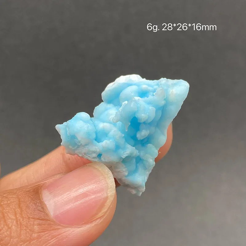 100%  Natural blue aragonite Mineral Specimens Stones and Crystals Healing Crystal