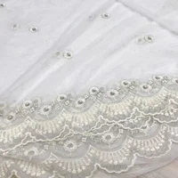 Exquisite Bead Embroidery Screen White Screen Matched with Screen 2025 New 1PC Window Finished Product Good Hanging Feeling 2