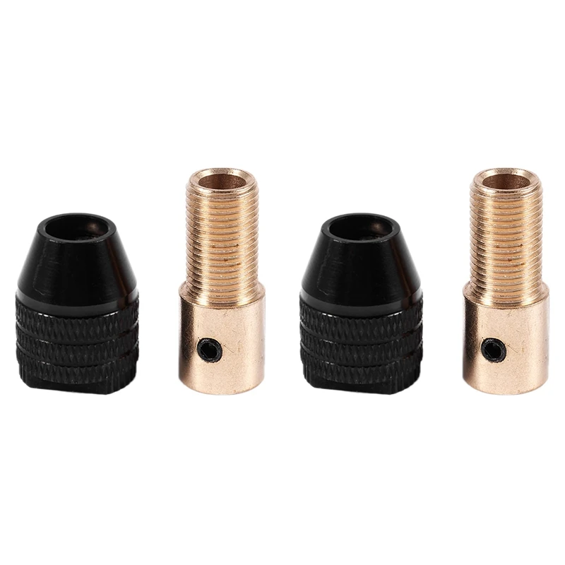 

2X Mini 0.3-3.5mm Small For Mini Electronic Drill Chuck Bit Tool Set Universal New
