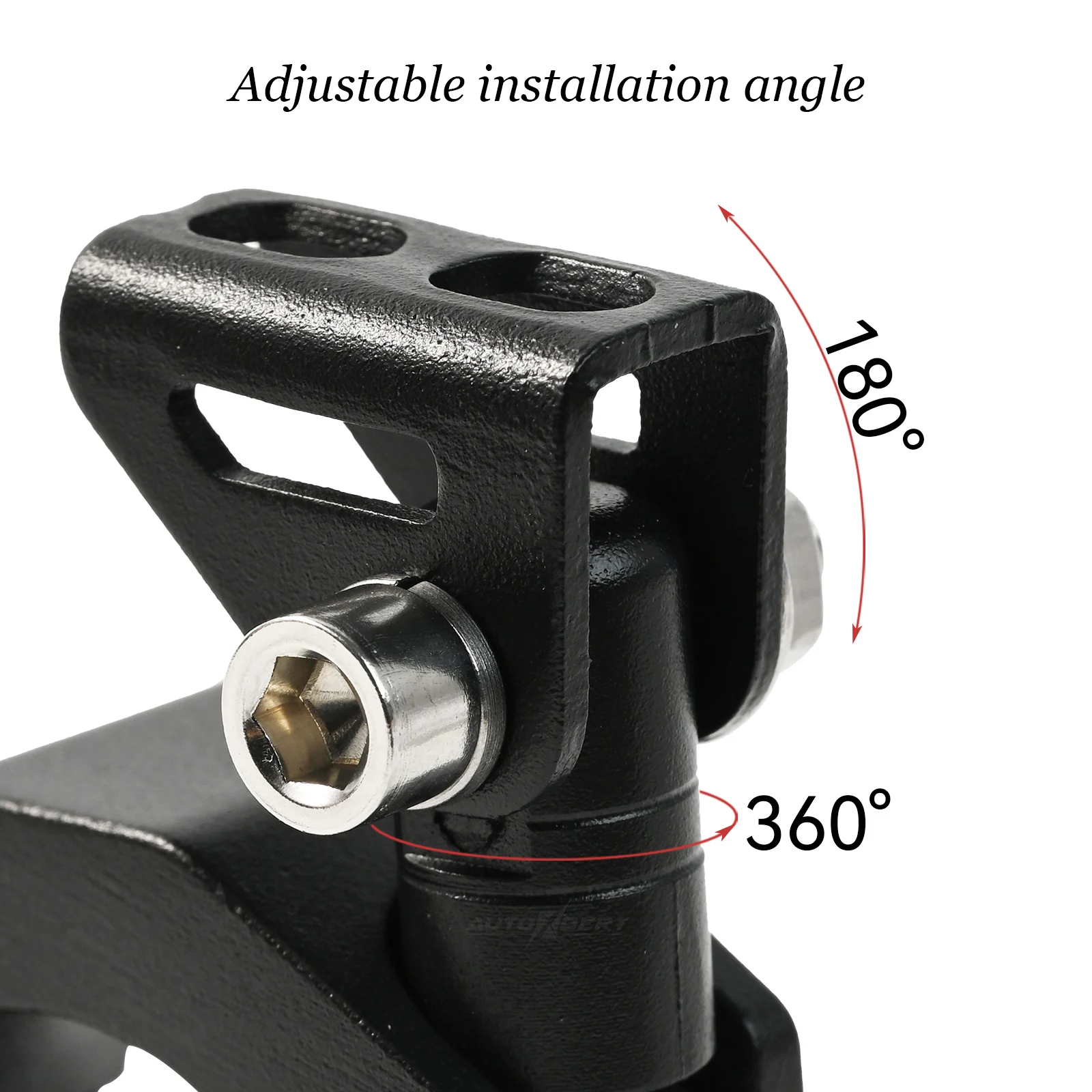 Motorcycle LED Headlight Spotlight Mount Bracket Adjustable Fog Light Auxiliary Lamp Bumper Clamps Holder Motorcycle Accessories motorcycle light bracket