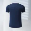 YONEX New Men's and Women's Badminton Wear Tops Short Sleeve Quick Dry Sweat-absorbent Breathable Training Suit T-shirts 2