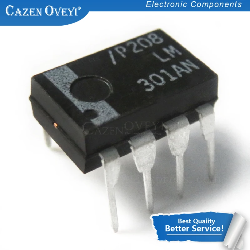 

10 шт./партия, операционные усилители LM301AN DIP8 LM301 DIP