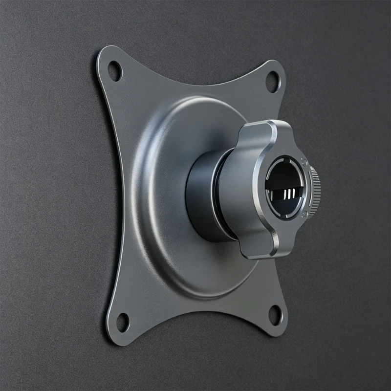 철 75Mm Vesa 구멍 패턴이 있는 휴대용 모니터 화면 홀더 브래킷