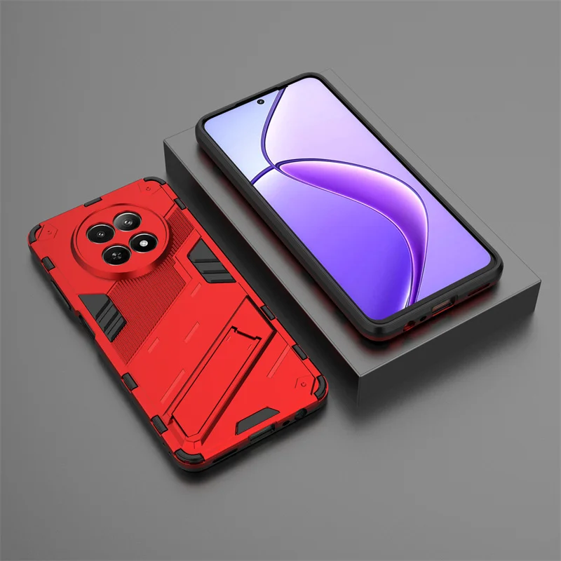 Enhanced Shockproof Armor Case with Car Magnetic Holder and Stand