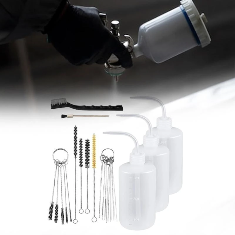 24Pieces Practical Sprayer Cleaning Solution for Artistics and Enthusiasts