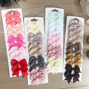 10-Piece Kids Bow Clips 1