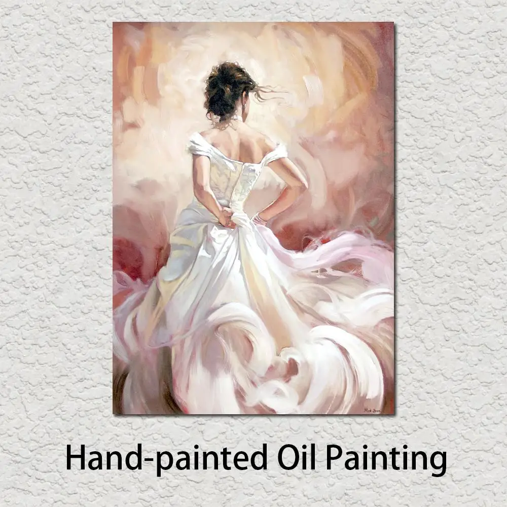 

Beautiful Oil Paintings Woman Pure Beauty Oil on Canvas High Quality Hand-Painted