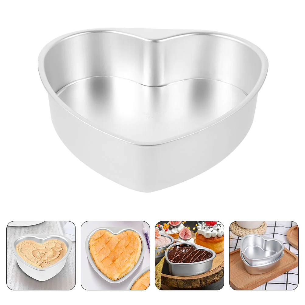 

Heart-shaped Cake Pan Baking Cake Tin Aluminium Alloy Baking Mold Cake Baking Pan