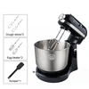 4L Stainless Steel Bowl Electric Stand Food Mixer Egg Beater Cream Blender Handheld Whisk Cake Bread Dough Kneading Machine 1