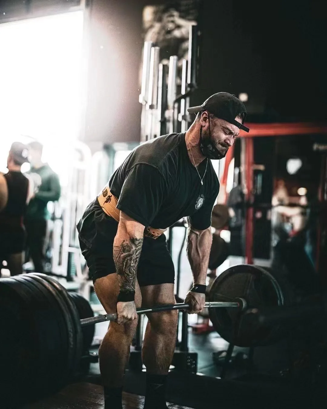 New Summer Chris Tiger Head Loose Fitness Short Sleeve Pure Cotton Comfort T-Shirt for Men Gym Training Casual Streetwear