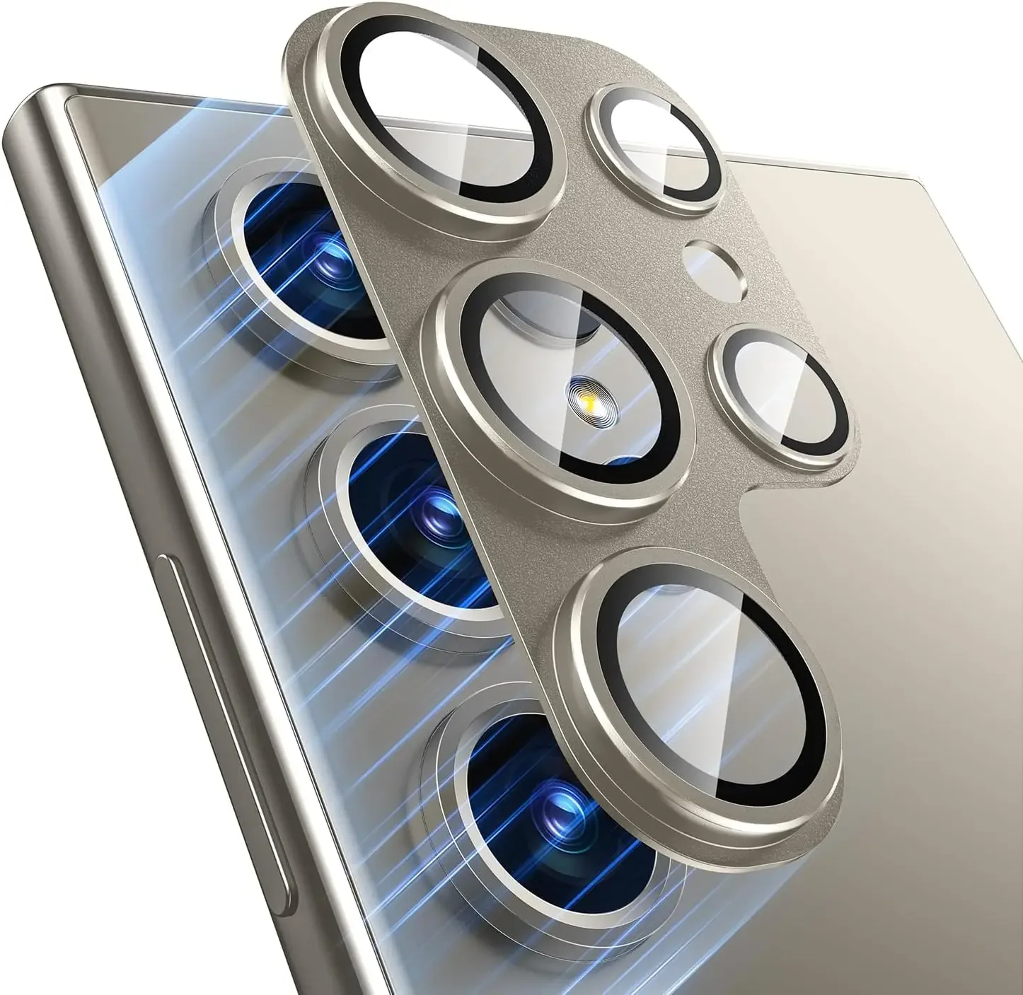 Premium Metal Camera Lens Glass Protector - Glass Lens Cover Accessories