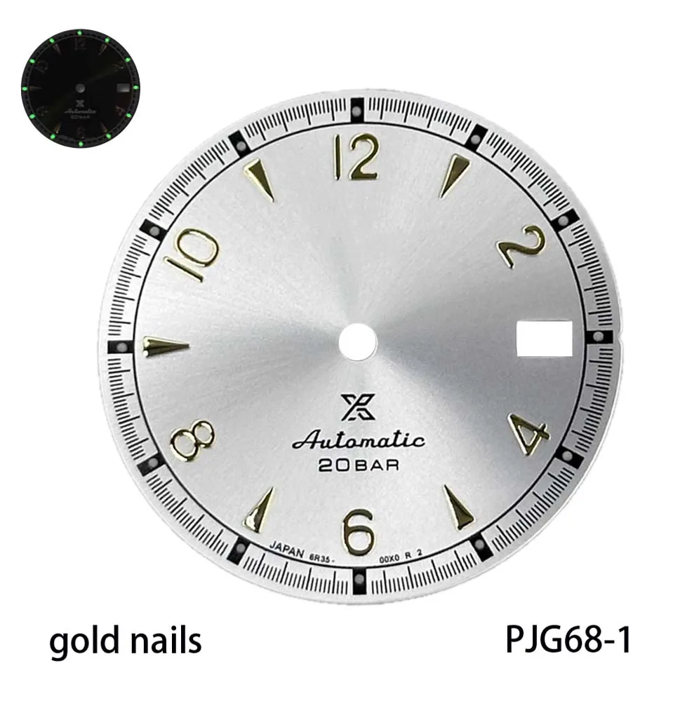 Retro Military Green Dial with Luminous Features - 30mm