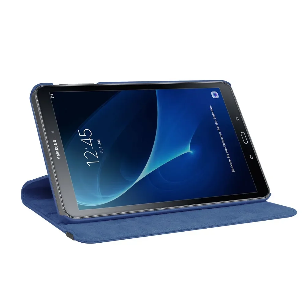 Tab A6 10.1 Case 360 Graden Roterende Folio Pu Leather Case Flip Cover Voor Samsung Galaxy Tab Een 6 10.1 t580 T585 10.1 