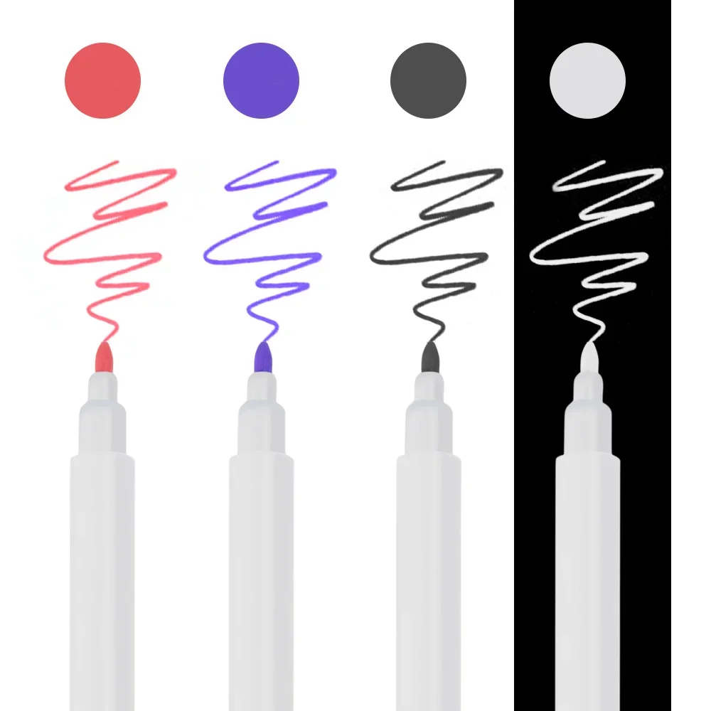 Tattoo Skin Marker Scribe Dual-Tip Permanent Tattoo Piercing Pen Body Art Supply Tool Marker Pen