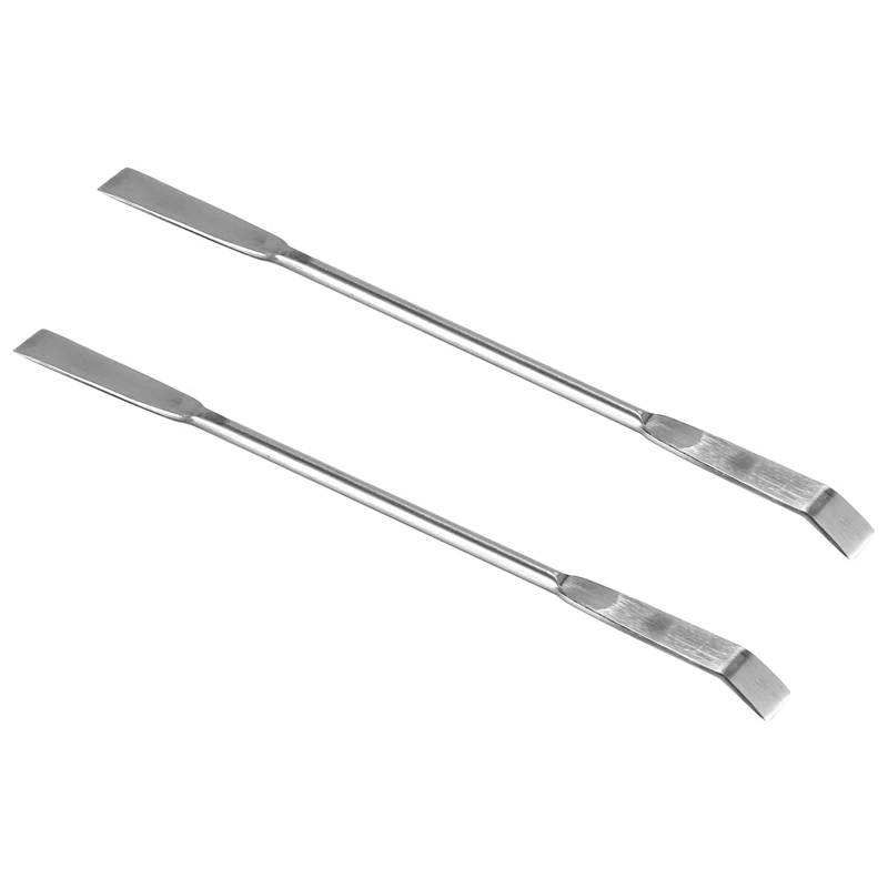 

2 шт., шпатель для проб из нержавеющей стали, длина 125 мм