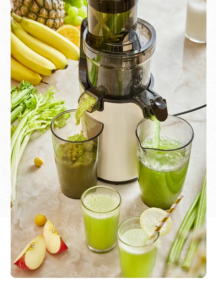 Bear Large Diameter Juicer Small Electric Juicer Separation of Juice and Residue Household Small Automatic Juice Extractor 5