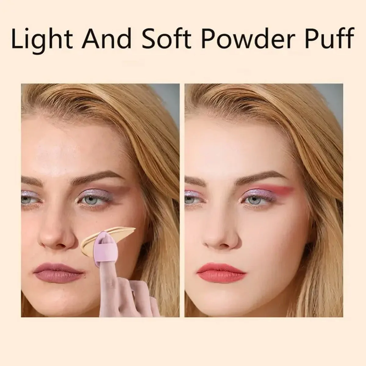 Makeup Sponge Set 16Pcs Pink Makeup Sponge And Makeup Puff Suitable For Face Cream And Powder Concealer Powder Machine