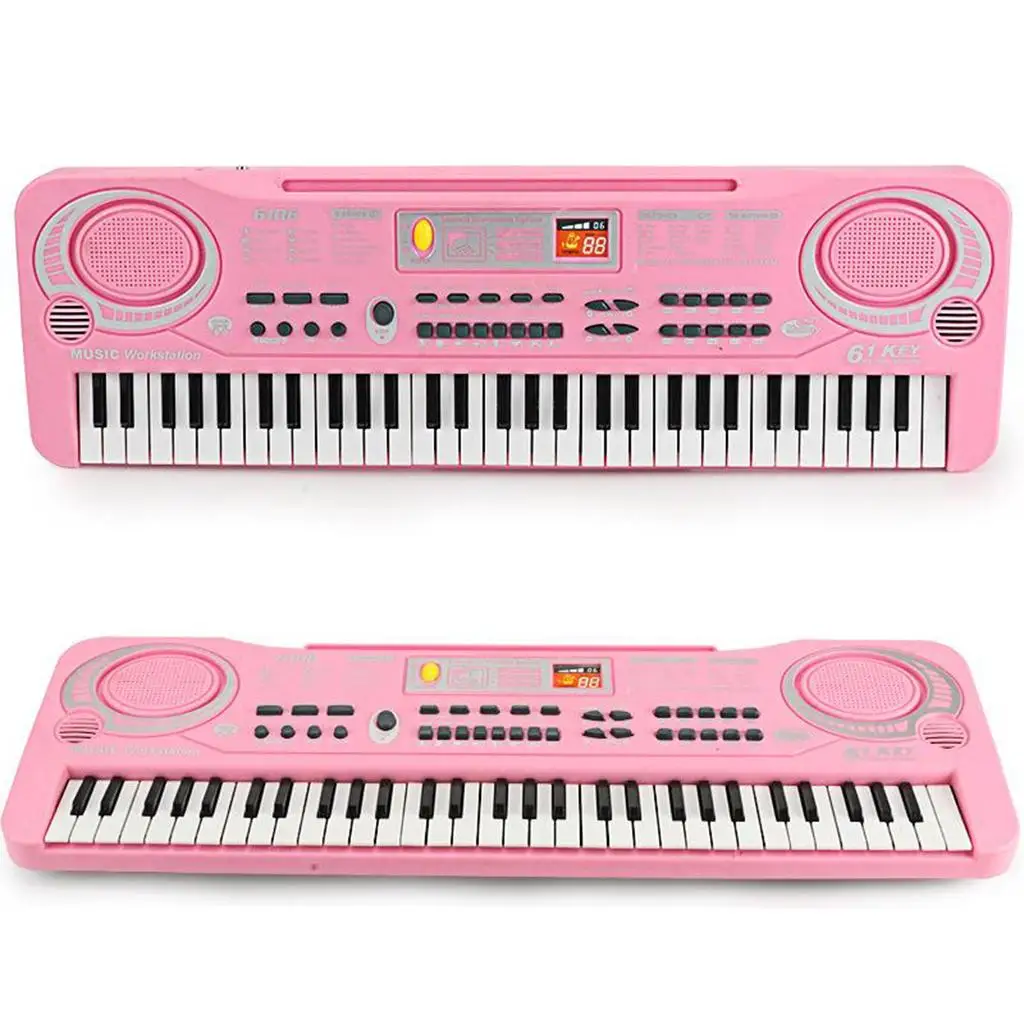 61 Keys Electronic Keyboard Piano Musical Instrument Beginner