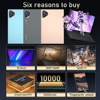 Original Pad 9 Pro Tablet 10.1 inch Android 13 Global Snapdragon870 10 Core 16GB+1024GB 10000mah 5G Dual SIM WIFI HD Full Screen 2
