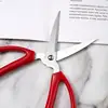Durable Stainless Steel Household Scissors Sewing Office Scissors Embroidery Leather Fabric Paper Cut Tailor Scissors 6