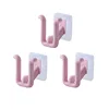 1/3PCS Self-adhesive Slipper Rack Bathroom Slipper Hook Toilet Drainage Rack Wall Mounted Bedroom Storage Hook Shoe Drying Rack 5