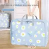 Daisy Quilt Storage Bag Portable Foldable Wardrobe Sorting Storage Containers Large Capacity with Handles Clothes Storage Bag 3