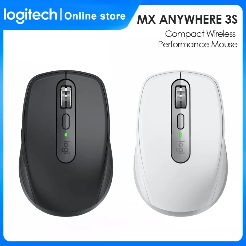 

Logitech MX Anywhere 3S Mice Multi-device Wireless Mobile Mouse 2.4Ghz Wireless&Bluetooth Nano Mouse