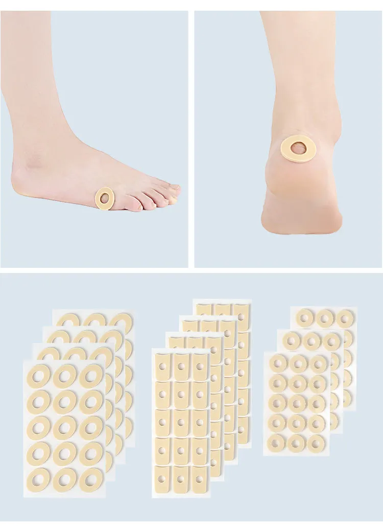 30pcs Sheet Callus Cushions Shoes Heel Pad Foam