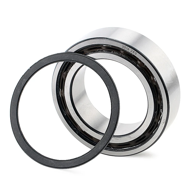 

Double row high speed angular contact ball bearings 80*125*34mm 30162RS 3016