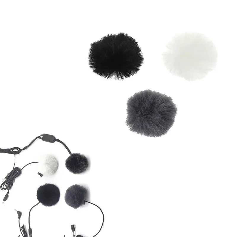 Furry Microphone Wind Muff Fur Muff Microphone Microphone Furry