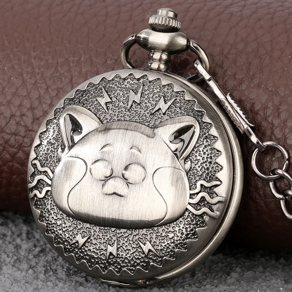 Новые винтажные креативные бронзовые мужские и женские кварцевые карманные часы