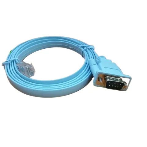 Кабель-переходник со штекера RJ45 на DB9 RS232 с последовательным портом М/М 1,5 м