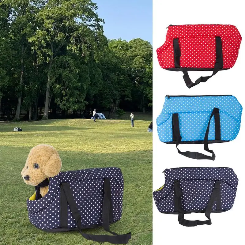 

Pet Out Crossbody Shoulder Bag Dog Carrier Pet Dog Carrier Backpack Soft And Breathable Hands-Free For Hiking, Cat And Rabbit
