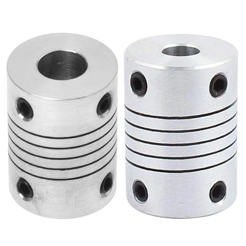 Motor Shaft 8Mm To 8Mm Joint Helical Beam Coupler & Shaft Coupling 25Mm