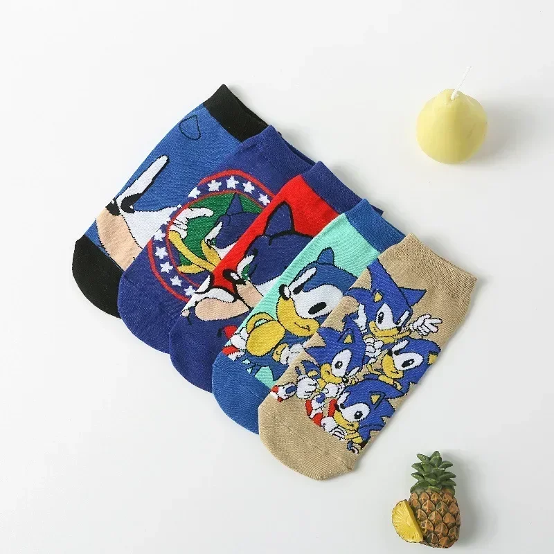Trendy Women's Cute Cartoon Boat Socks - Spring/Summer Collection