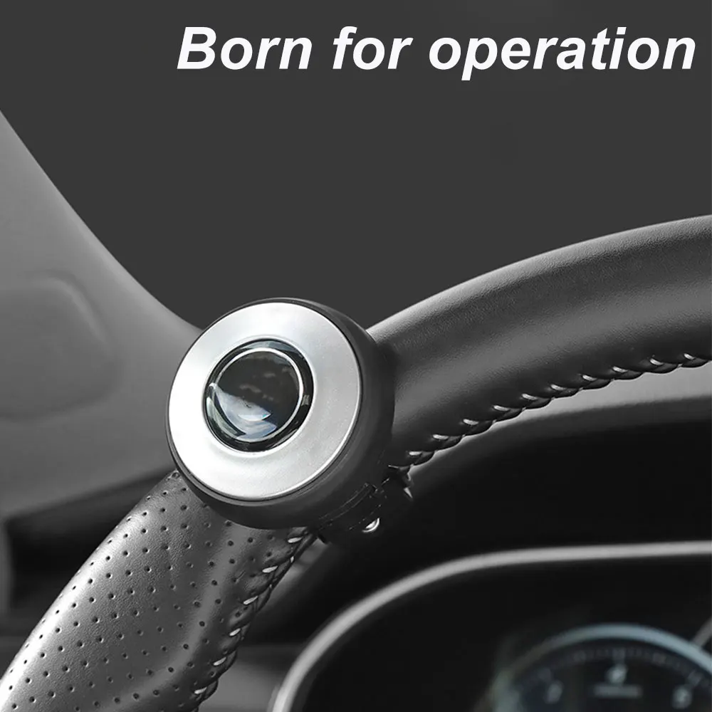 General Motors Steering Wheel Knob Booster Ball Controller 360 degree Rotation Metal Bearing Ball Assistant Manual Control Accessories Car Parts