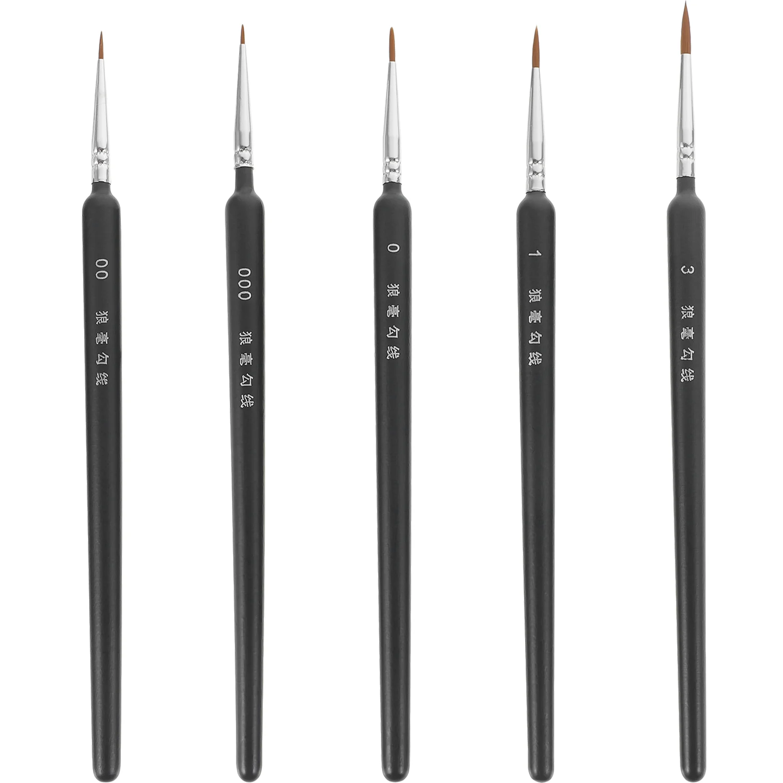 

3/5/6/9PCS Miniature Paint Brush Set Professional Nylon Brush Acrylic Painting Thin Hook Line Pen Art Supplies Hand Painted A3