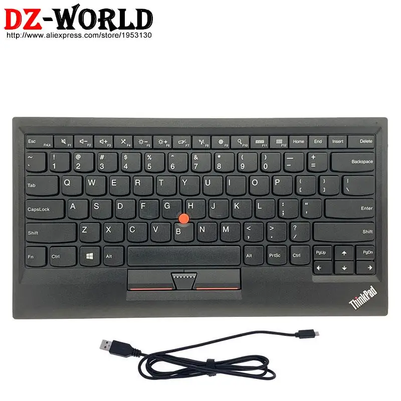 Lenovo thinkpad KT-1255  us英語Bluetoothキーボード,トラックポイント付き,ラップトップ,タブレットタブレットスリーブ,03x7720,4y40u90599