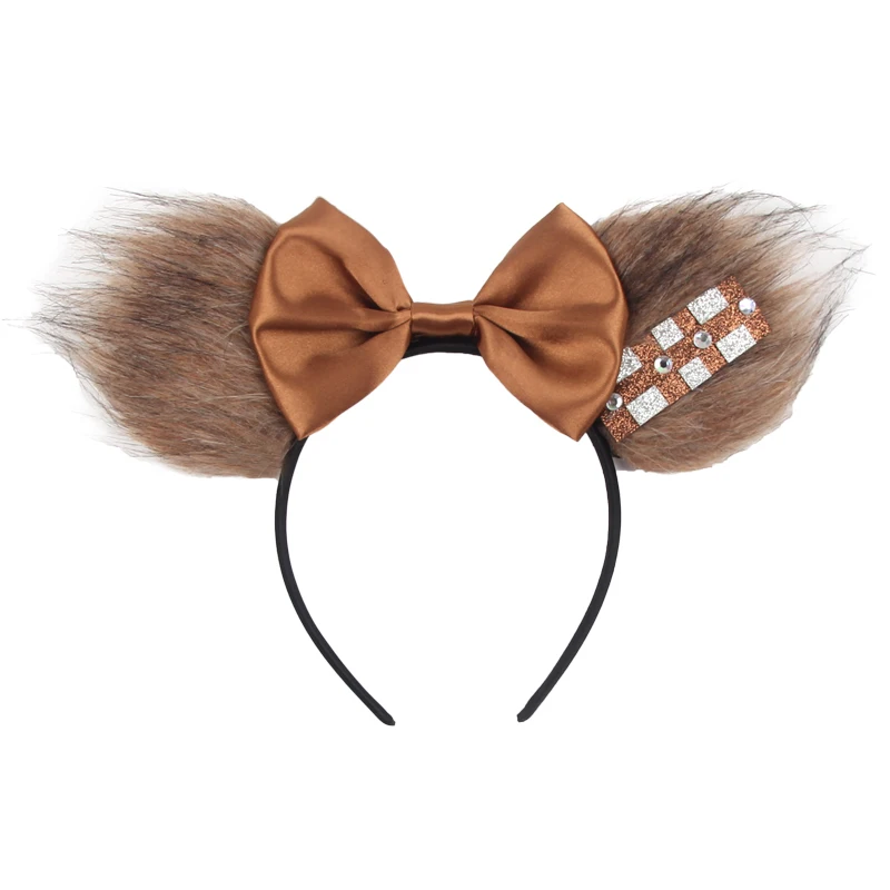 Neues Plüsch-Mausohren-Stirnband, Halloween-Haaraccessoires für Frauen, Mädchen, Babys, Kopfbedeckung, Festival, Karneval, Party, Cosplay, Geschenke – Detail 10