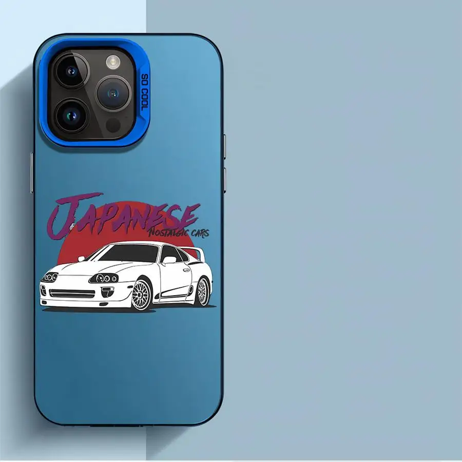 Sports Racing Drift Car Anti-Fall Matte Phone Case