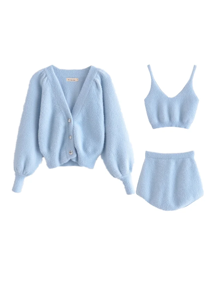 blue 3pcs set