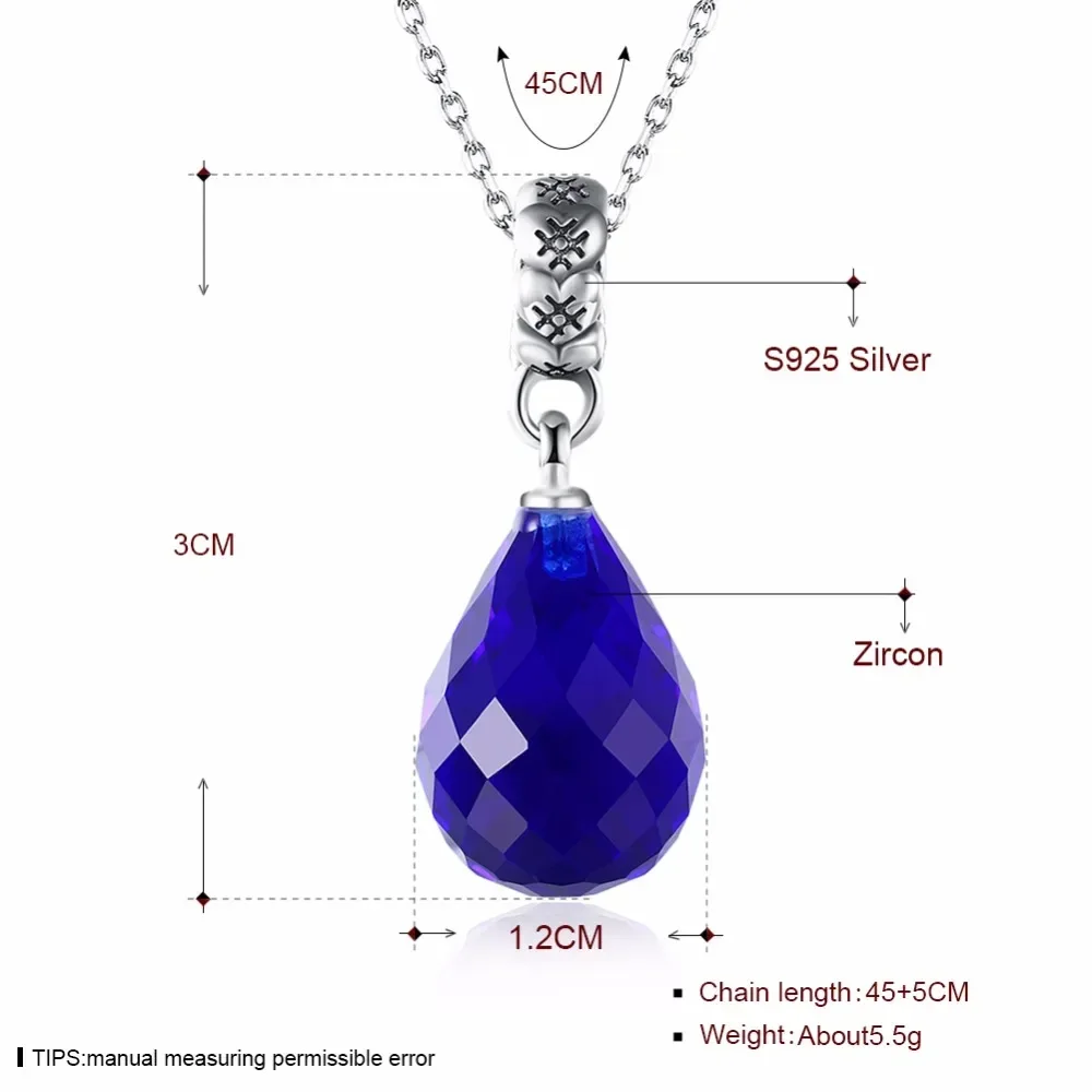 

Ожерелье из серебра 925 пробы с кристаллами от Swarovski