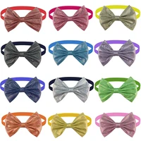50/100pcs Pet Bow Tie Mix Colors Middle Large Dog Grooming Accessories Adjustable Large Dog Bow Tie Products Pet Bowtie Supplies 1