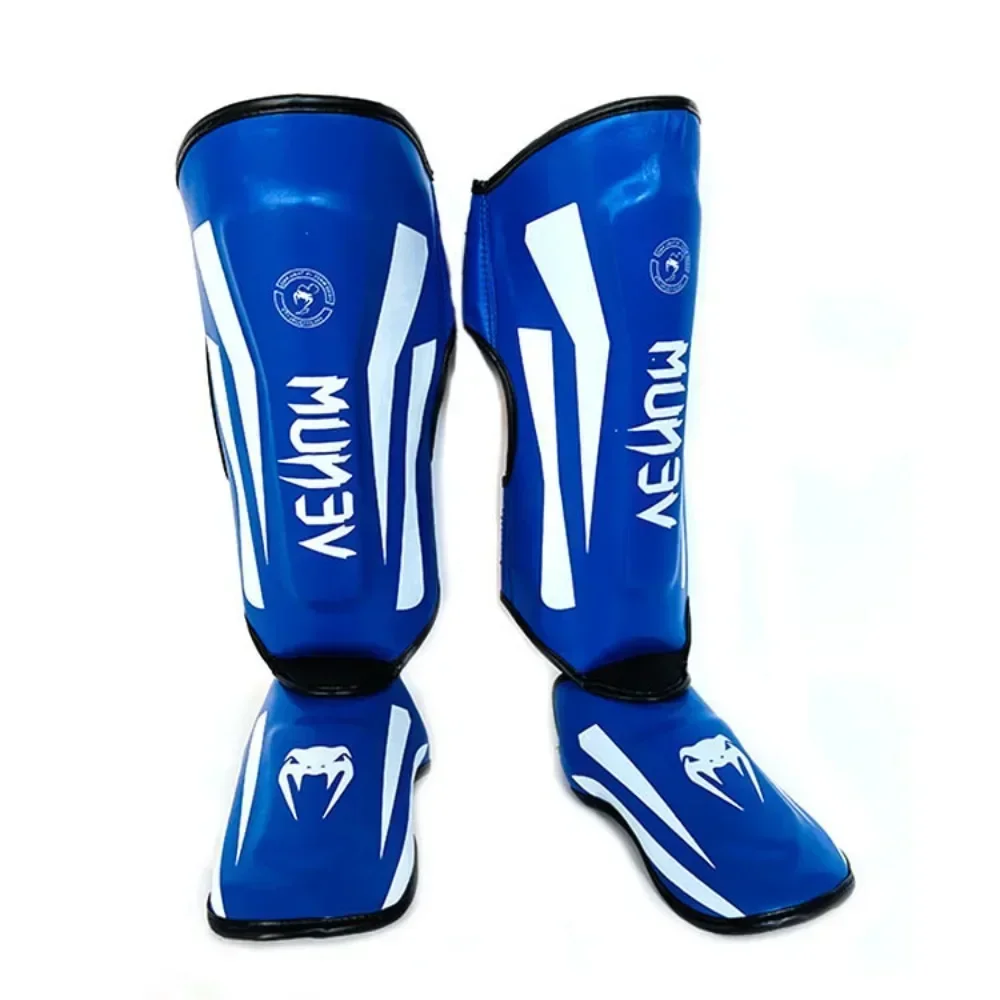 Sanda Fighting Leg Guards Boxing Fighting Thickened Protective Equipment Ankle Guards Taekwondo Leg Guards Gaiters Leg Sleeve