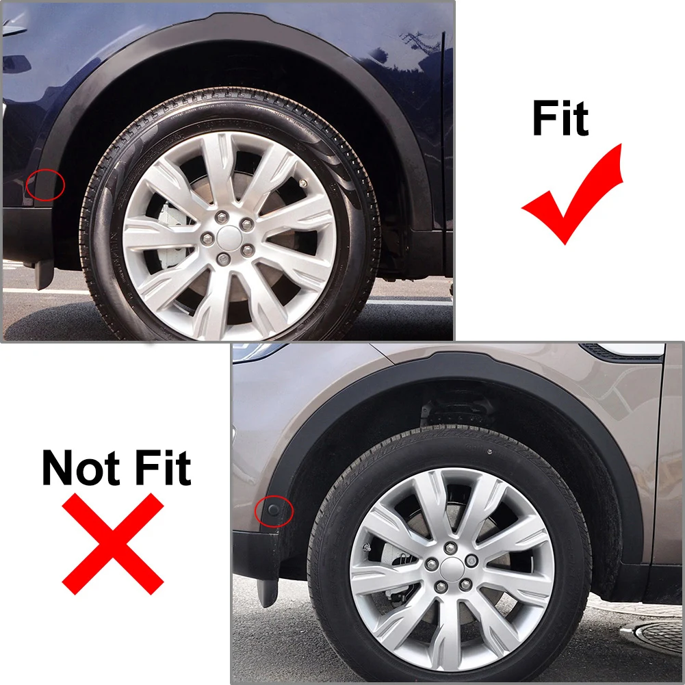 Car Front Fender Moulding Wheel Arch W/O Sensor Hole For Land Rover Discovery Sport 2015 LR061973 LR061972
